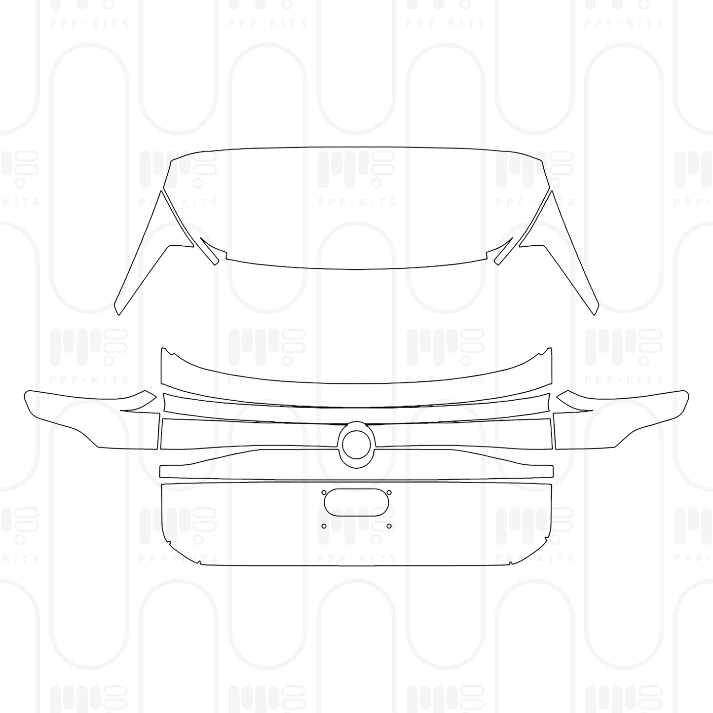 PPF prédécoupé Volkswagen Tayron Base 2026