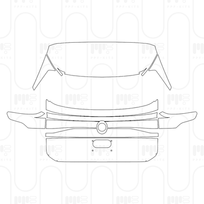 PPF prédécoupé Volkswagen Tayron Base 2026