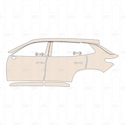 PPF prédécoupé Volkswagen Tayron L (CN) Base 2025
