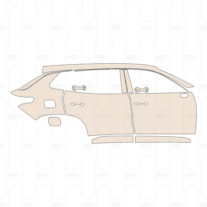 PPF prédécoupé Volkswagen Tayron L (CN) Base 2025