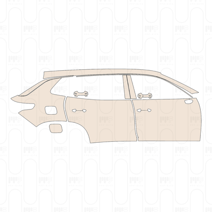 PPF prédécoupé Volkswagen Tayron L (CN) R-Line 2026