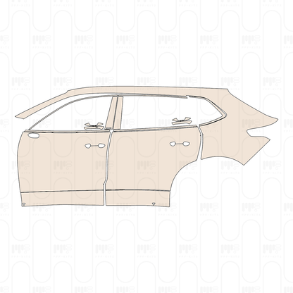 PPF prédécoupé Volkswagen Tiguan L Pro Base 2026
