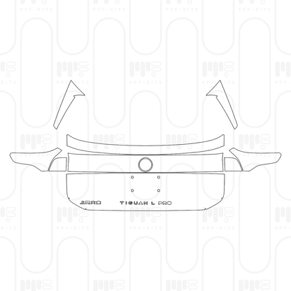 PPF prédécoupé Volkswagen Tiguan L Pro Base 2025