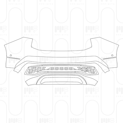 PPF prédécoupé Volkswagen Tiguan L Pro R-Line 2026