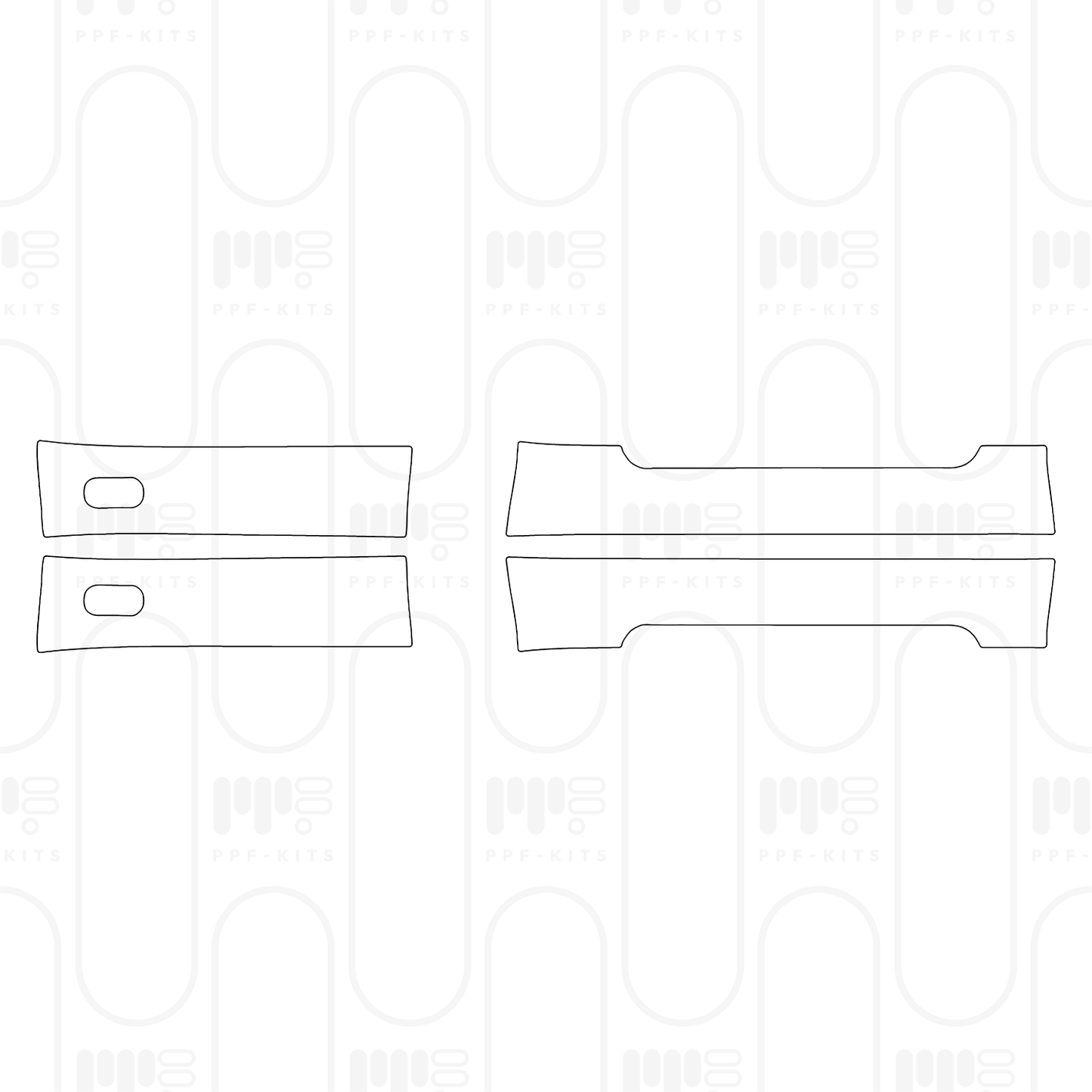 PPF prédécoupé Volkswagen Tiguan L Pro R-Line 2026