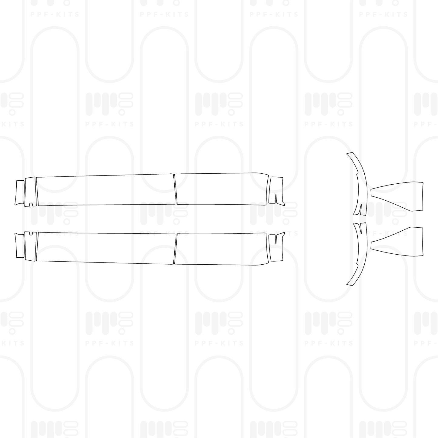 PPF prédécoupé Volkswagen Touareg R 2026