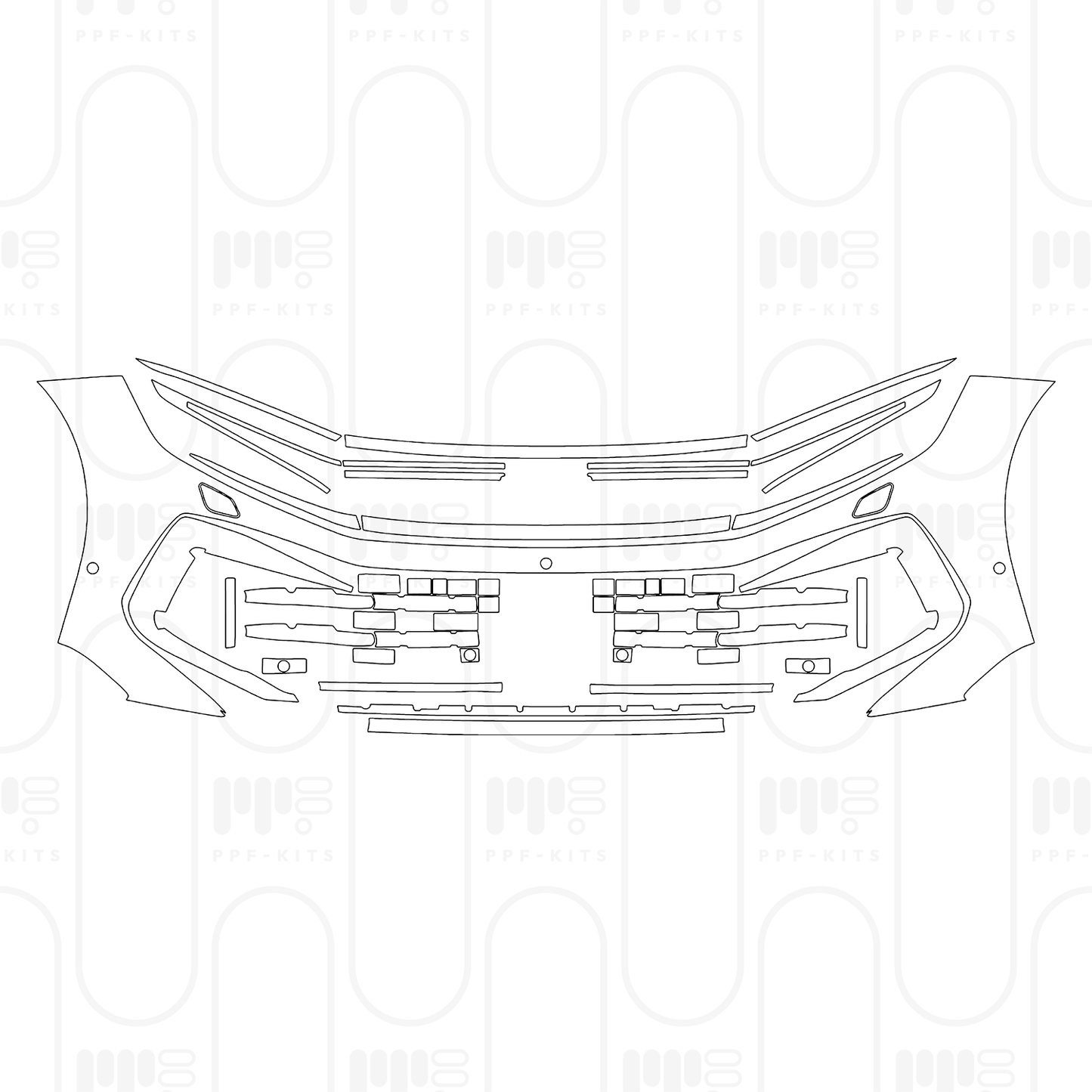 PPF prédécoupé Volkswagen Touareg R 2026
