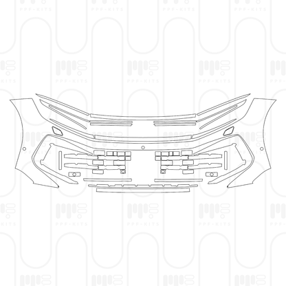 PPF prédécoupé Volkswagen Touareg R 2026