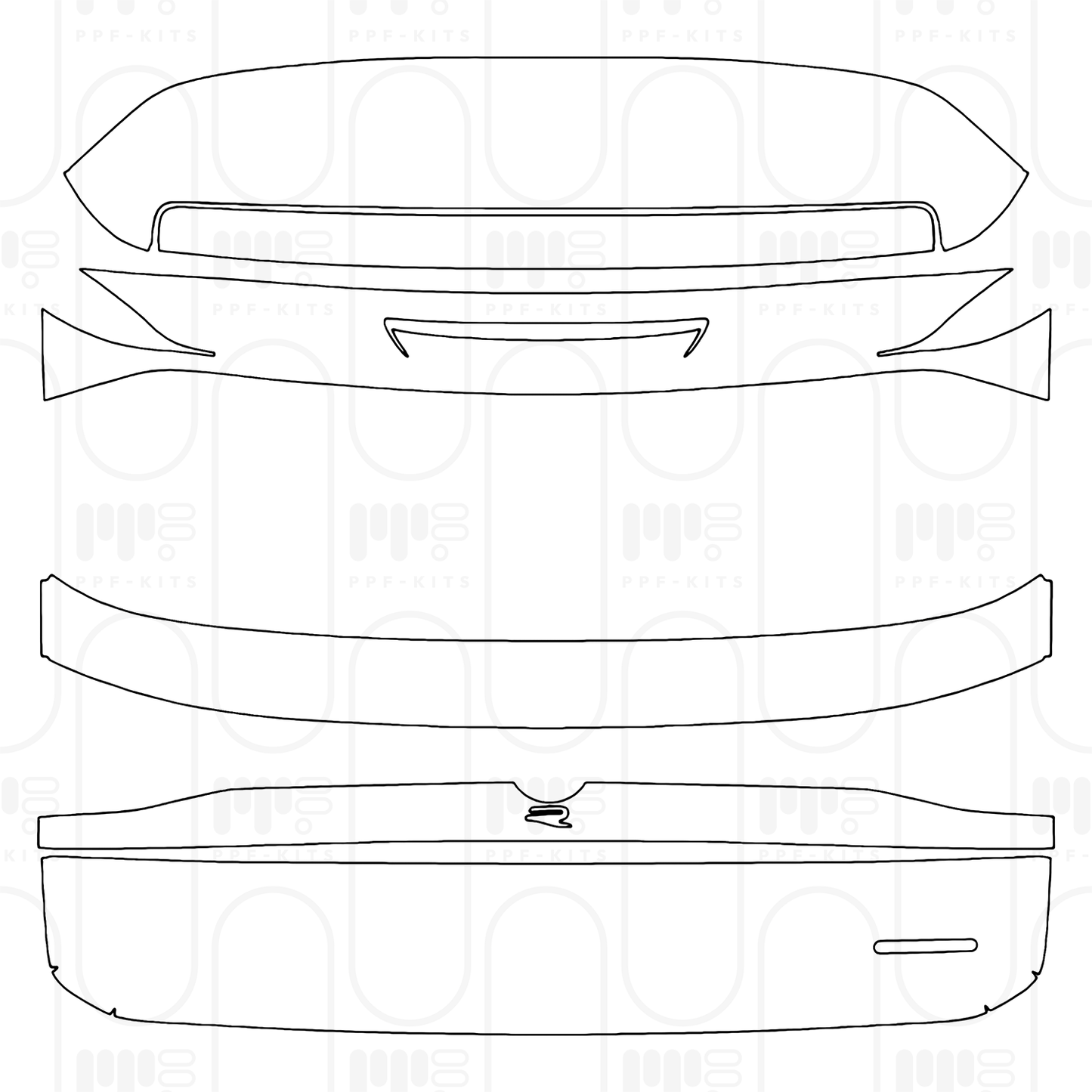 PPF prédécoupé Volkswagen Touareg R 2026