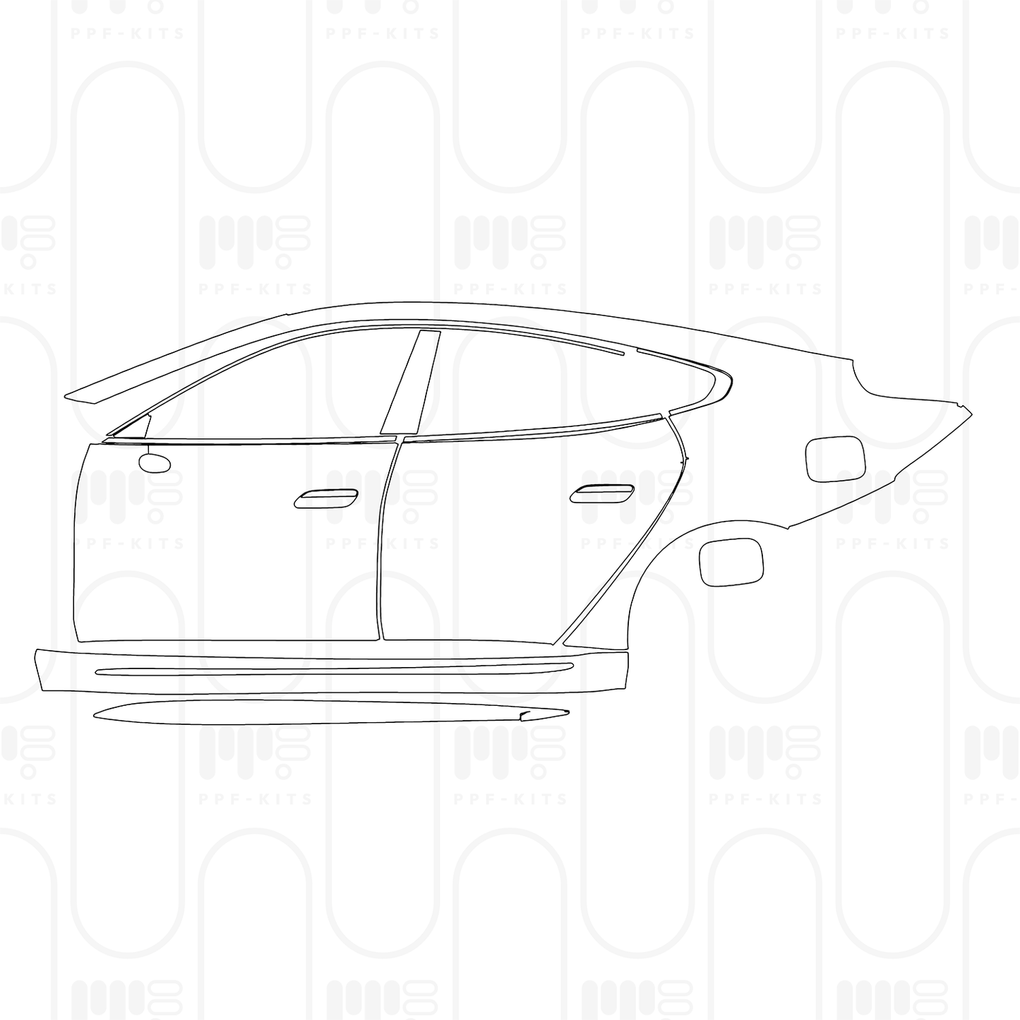 Pre-Cut PPF Xiaomi SU7 Ultra 2025