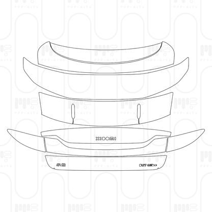 Pre-Cut PPF Xiaomi SU7 Ultra 2025