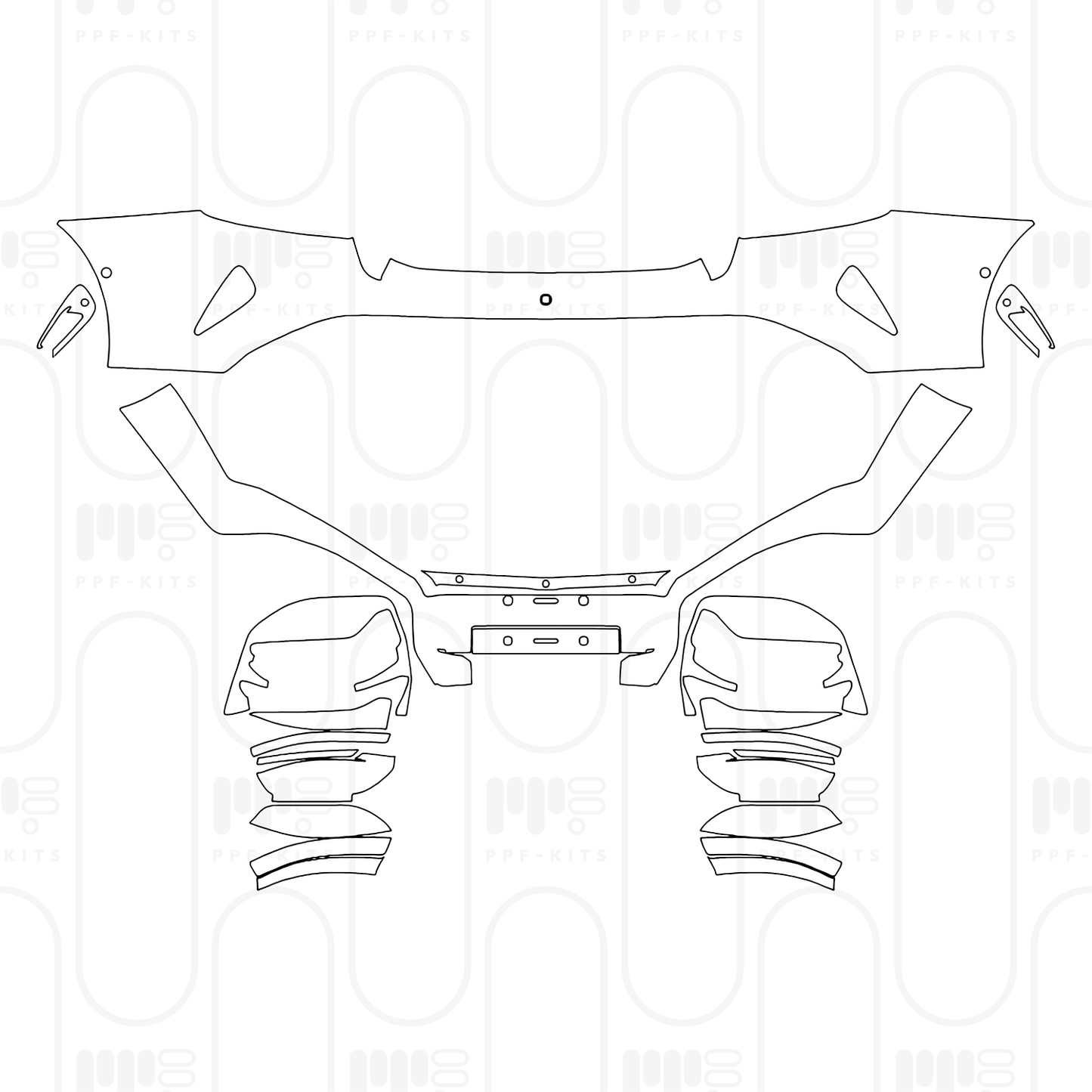 Pre-Cut PPF Xiaomi SU7 Ultra 2025