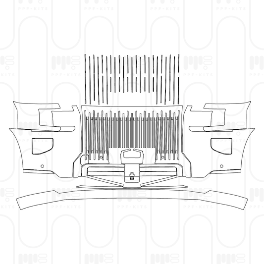 Pre-Cut PPF Zeekr 9X 2025