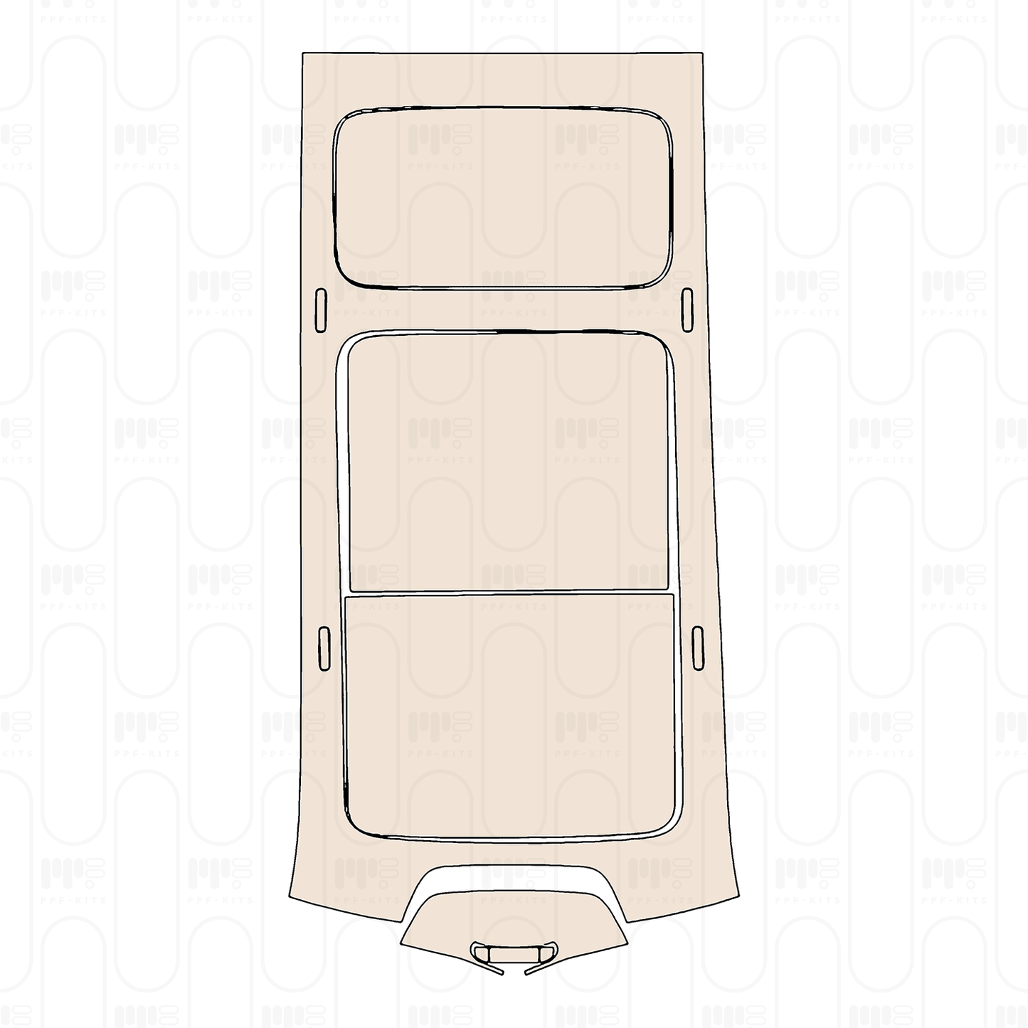 PPF prédécoupé Zeekr 9X 2025