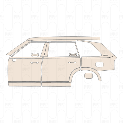 PPF prédécoupé Zeekr 9X 2025