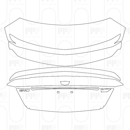 PPF prédécoupé Cadillac CT5 V-Series Blakwing 2026
