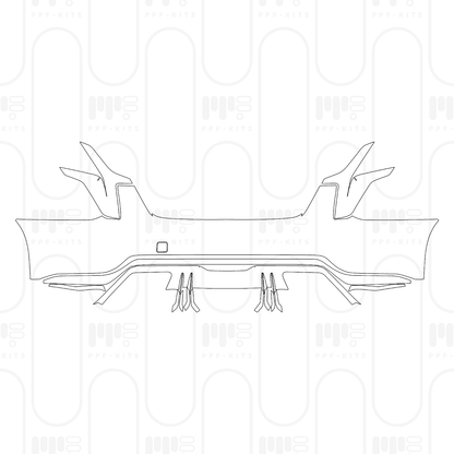 PPF prédécoupé Cadillac CT5 V-Series Blakwing 2026