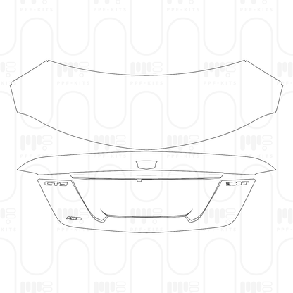 PPF prédécoupé Cadillac CT5 (US) Luxury 2026