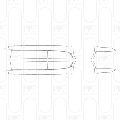 PPF prédécoupé Cadillac CT5 (US) Luxury 2026