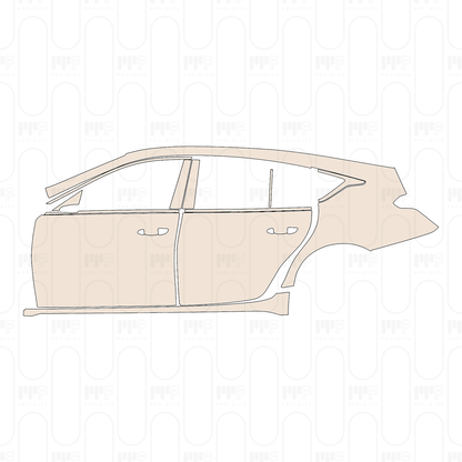 PPF prédécoupé Cadillac CT5 (US) Sport 2026