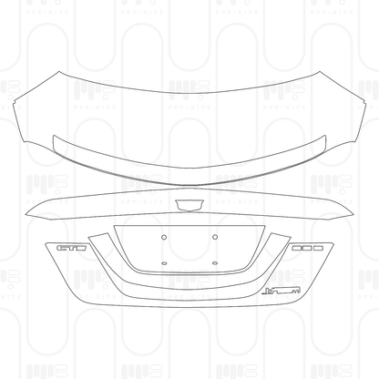 PPF prédécoupé Cadillac CT5 (US) Sport 2026