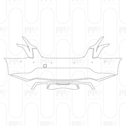 PPF prédécoupé Cadillac CT5 (US) Sport 2026