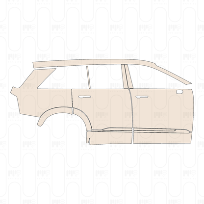 PPF prédécoupé Cadillac Vistiq Sport 2026