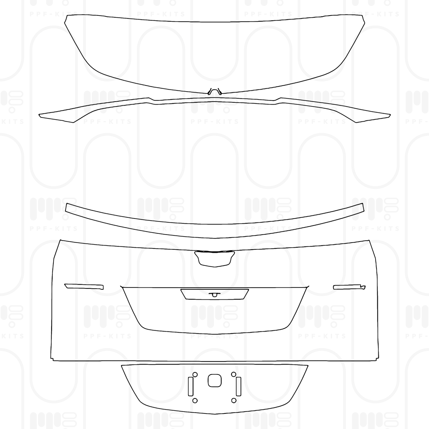 PPF prédécoupé Cadillac Vistiq Sport 2026