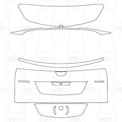 PPF prédécoupé Cadillac Vistiq Sport 2026