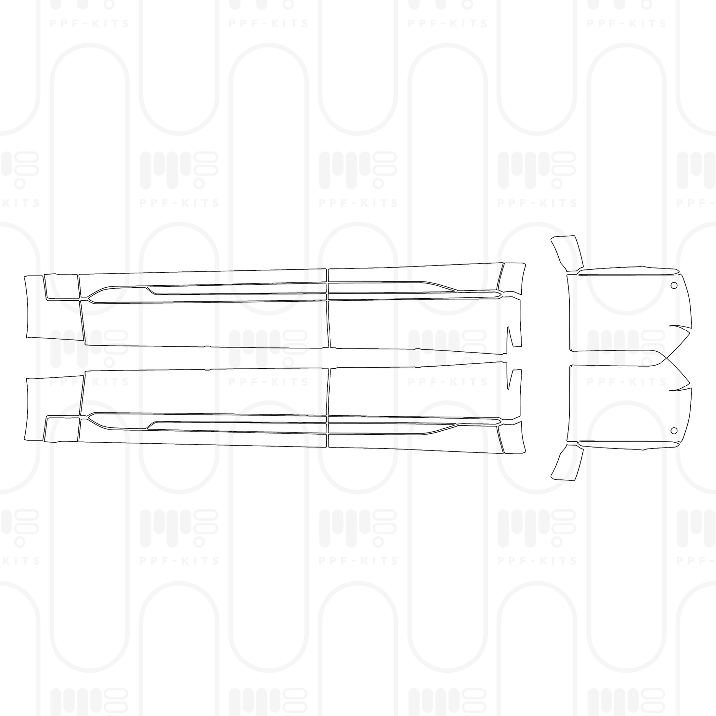 PPF prédécoupé Cadillac Vistiq Sport 2026