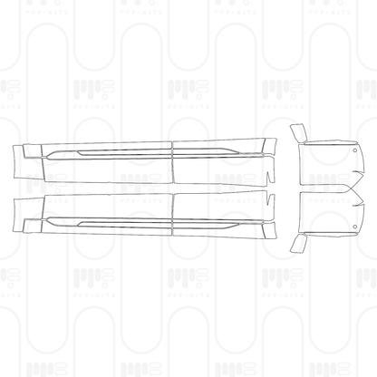 PPF prédécoupé Cadillac Vistiq Sport 2026