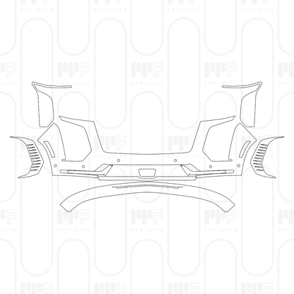 PPF prédécoupé Cadillac Escalade Standard Wheelbase Luxury 2026
