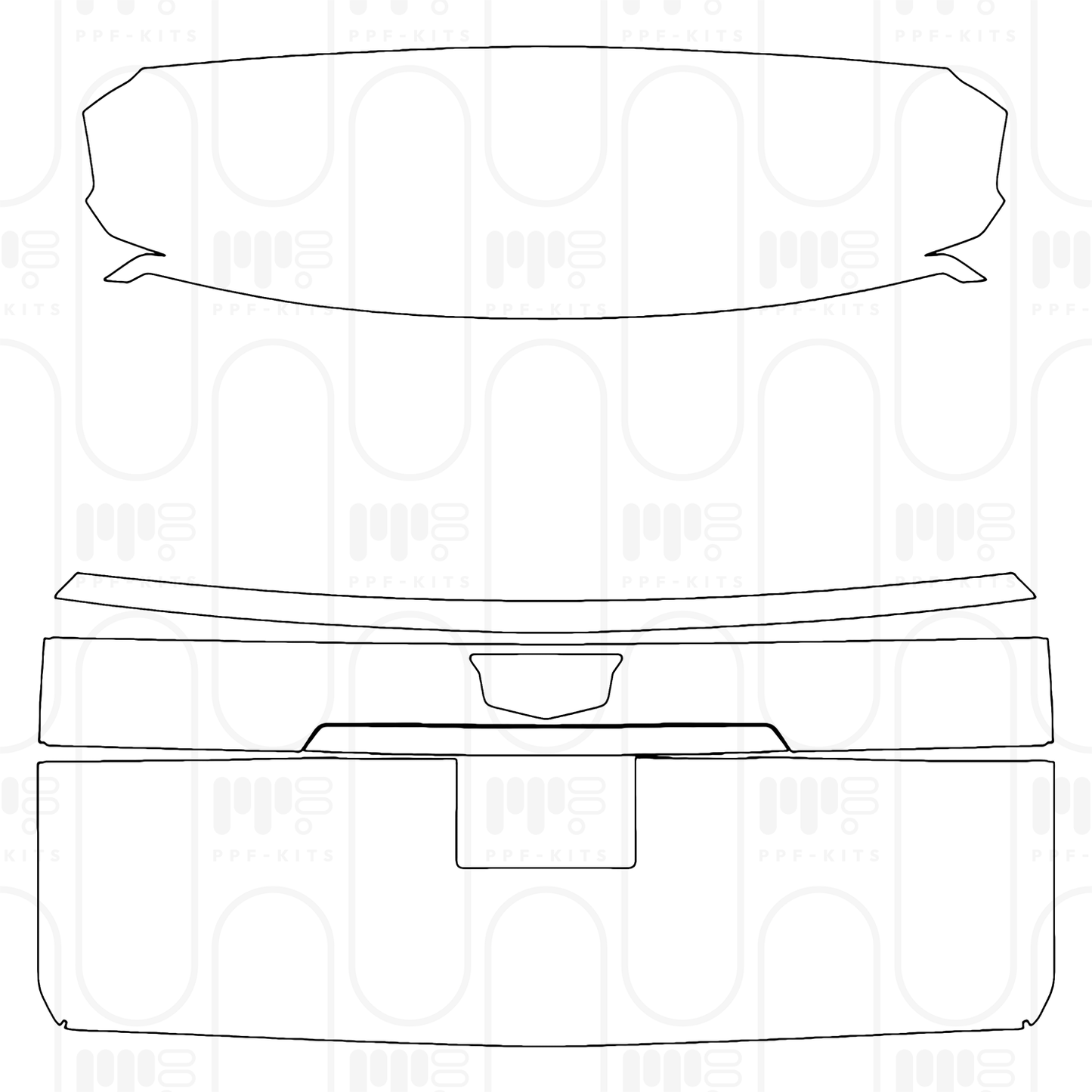 PPF prédécoupé Cadillac Escalade-V Standard Wheelbase 2026