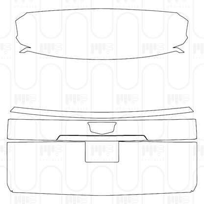 PPF prédécoupé Cadillac Escalade-V Standard Wheelbase 2026