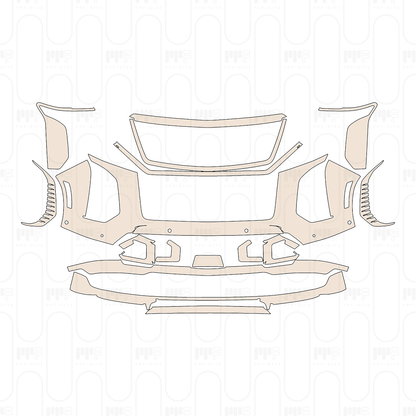 PPF prédécoupé Cadillac Escalade-V ESV 2026