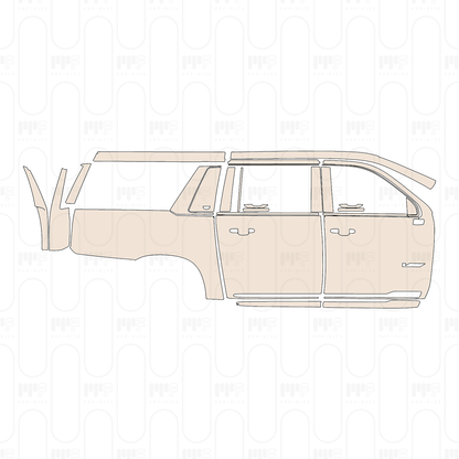 PPF prédécoupé Cadillac Escalade-V ESV 2026