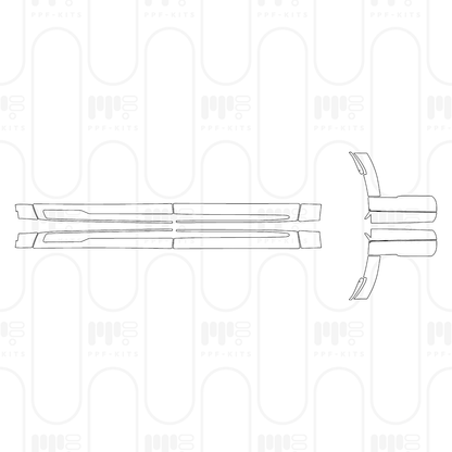 PPF prédécoupé Cadillac Escalade-V ESV 2026