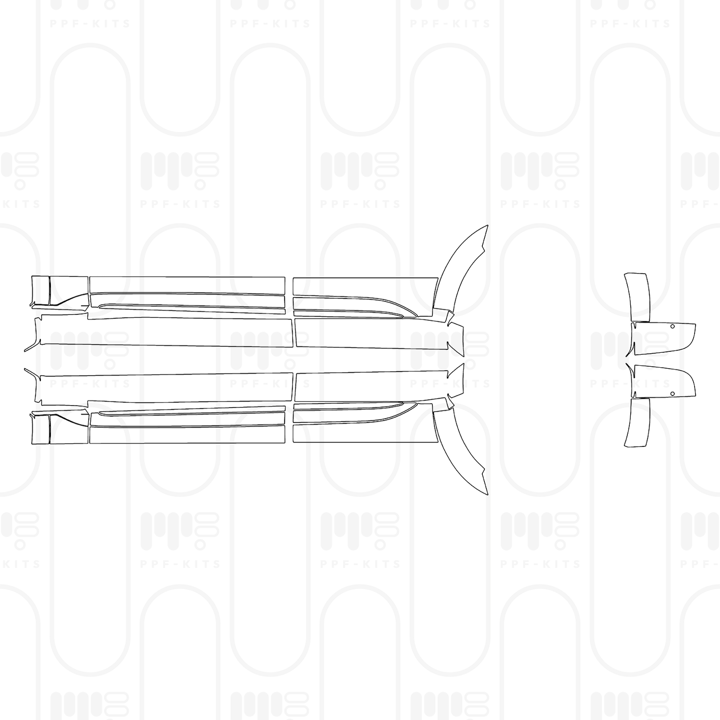 PPF prédécoupé Cadillac Escalade IQ Luxury 2026