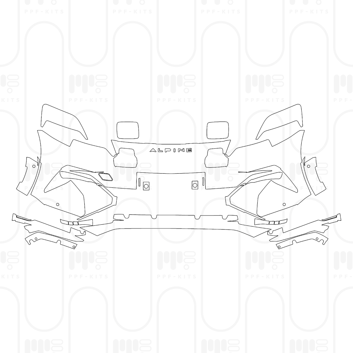 PPF prédécoupé Alpine A 290 GT 2026