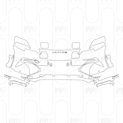 PPF prédécoupé Alpine A 290 GT 2026