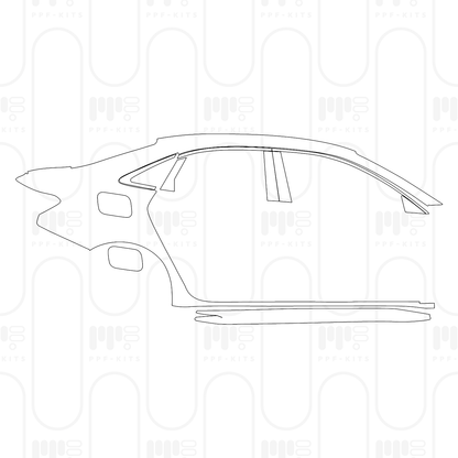 Pre-Cut PPF Audi A3 Sedan S-line 2026