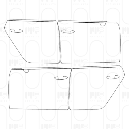 Pre-Cut PPF Audi A3 Sedan S-line 2026
