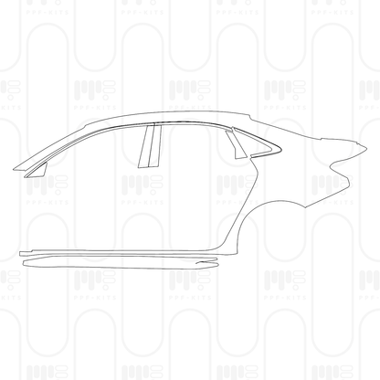 Pre-Cut PPF Audi A3 Sedan S-line 2026