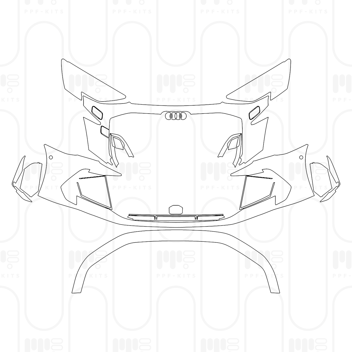 Pre-Cut PPF Audi A3 Sedan RS3 2026