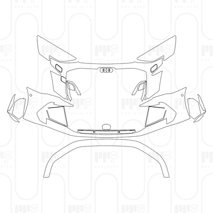 Pre-Cut PPF Audi A3 Sedan RS3 2026