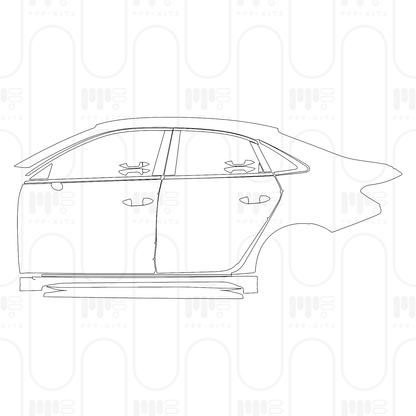 Pre-Cut PPF Audi A3 Sedan RS3 2026