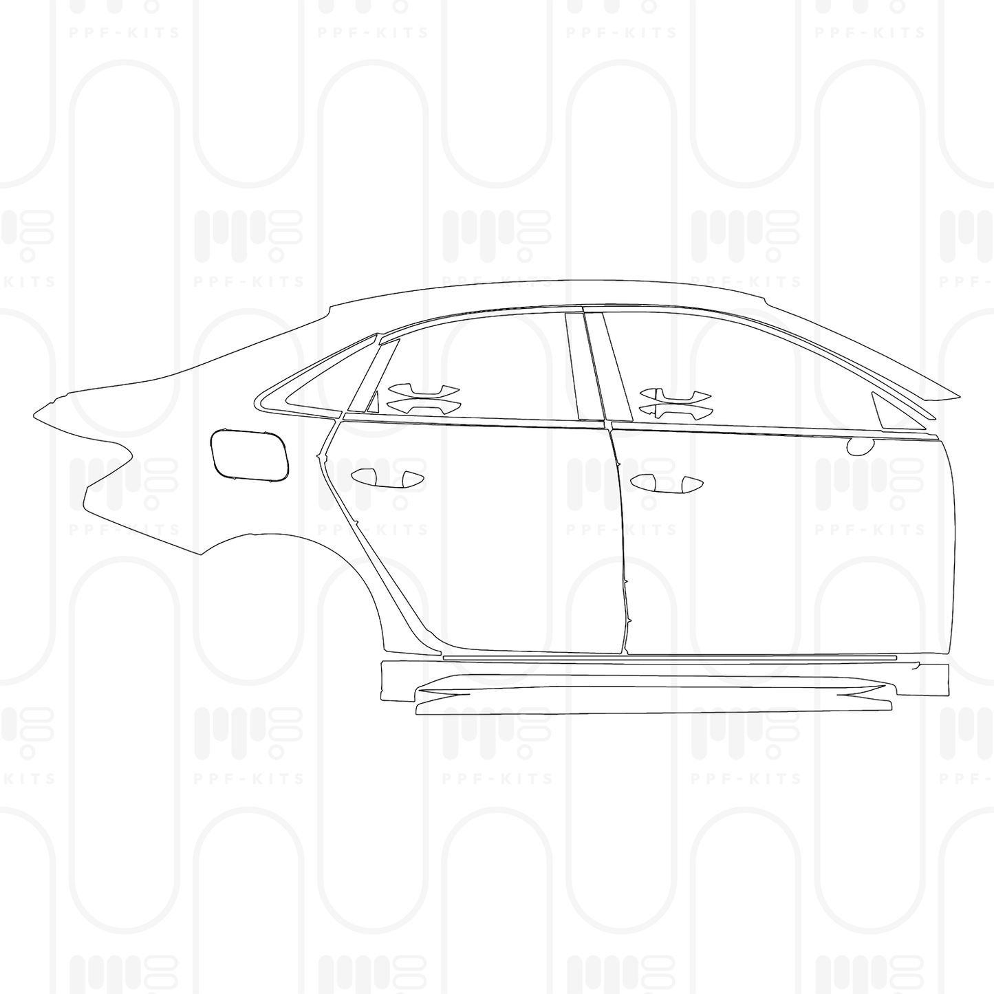 Pre-Cut PPF Audi A3 Sedan RS3 2026