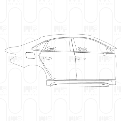 Pre-Cut PPF Audi A3 Sedan RS3 2026