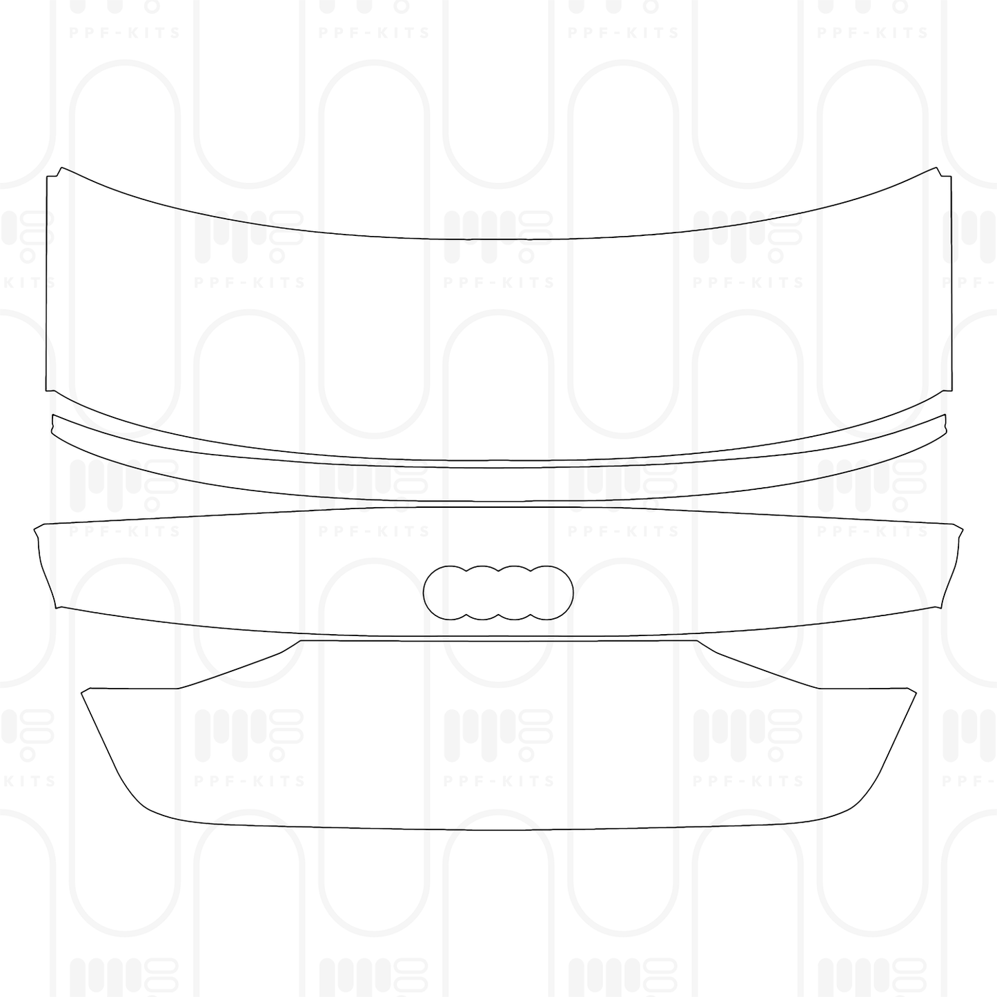 PPF prédécoupé Audi A3 Sedan S3 2026
