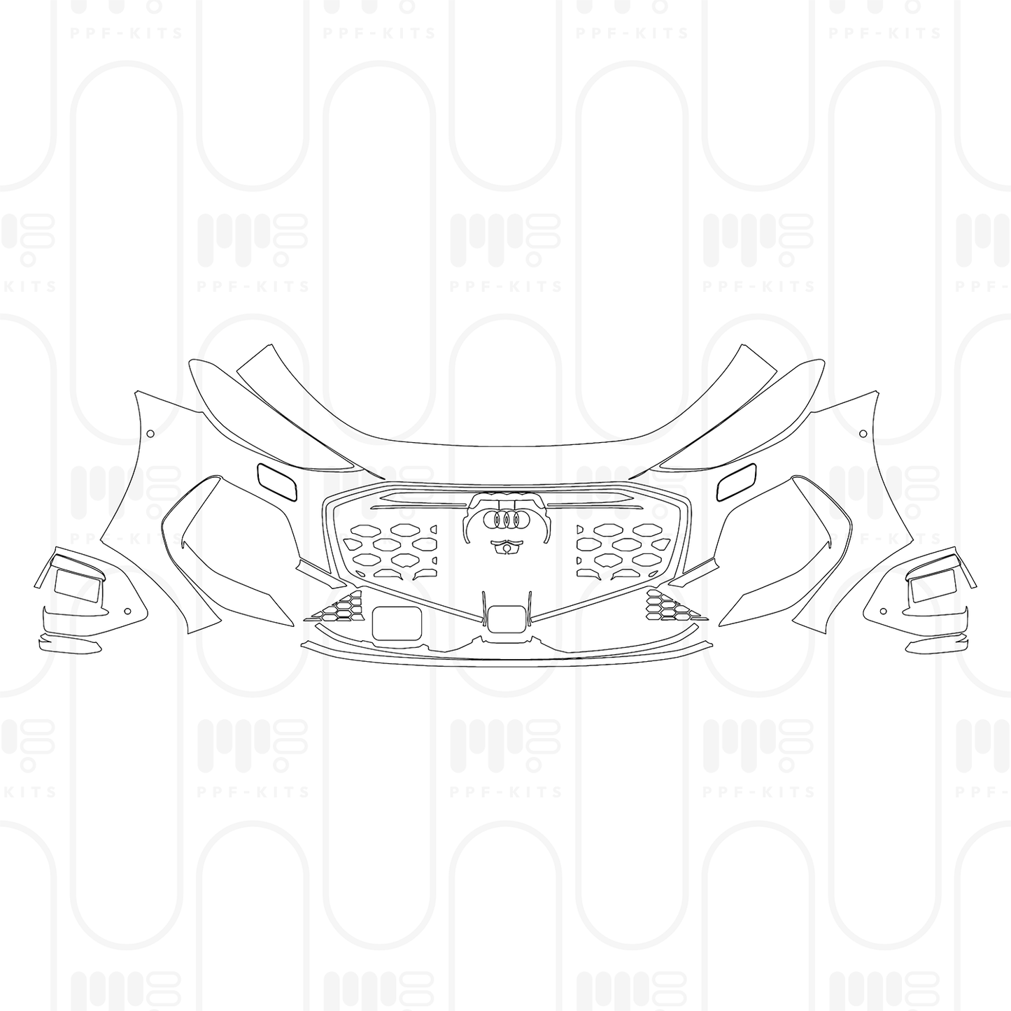 PPF prédécoupé Audi A5 A5L Saloon Gan Kun Intelligent Driving Edition 2026
